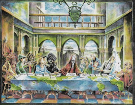 MARKER ON PAPER: THE LAST SUPPER